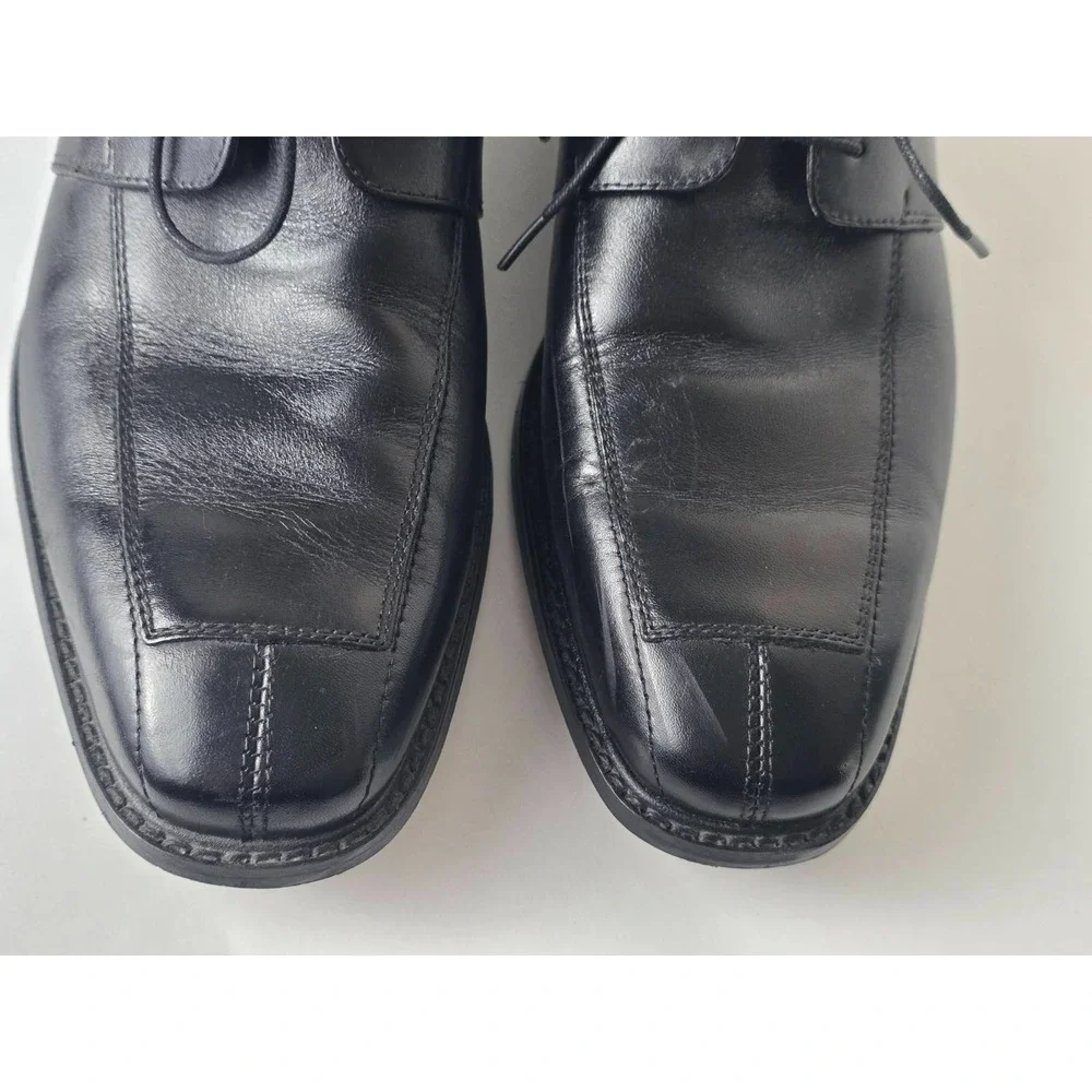 Florsheim Men's Dress Shoes Size 11 D Black Leather Oxford Lace‎ Up Classic